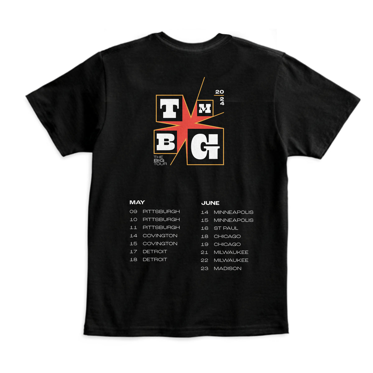 2024 Tour T-Shirt (Unisex) – They Might Be Giants