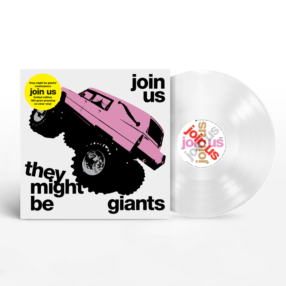 Join Us Vinyl (180g Crystal Clear) – They Might Be Giants