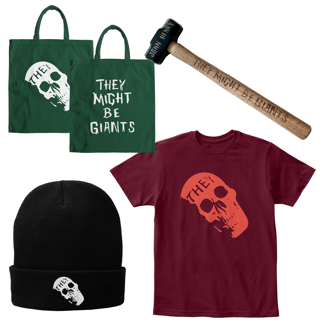 John Henry Shirt + Beanie + Tote + Sledgehammer Bundle
