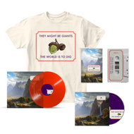The World Is to Dig CD + Cassette + Vinyl + Shirt
