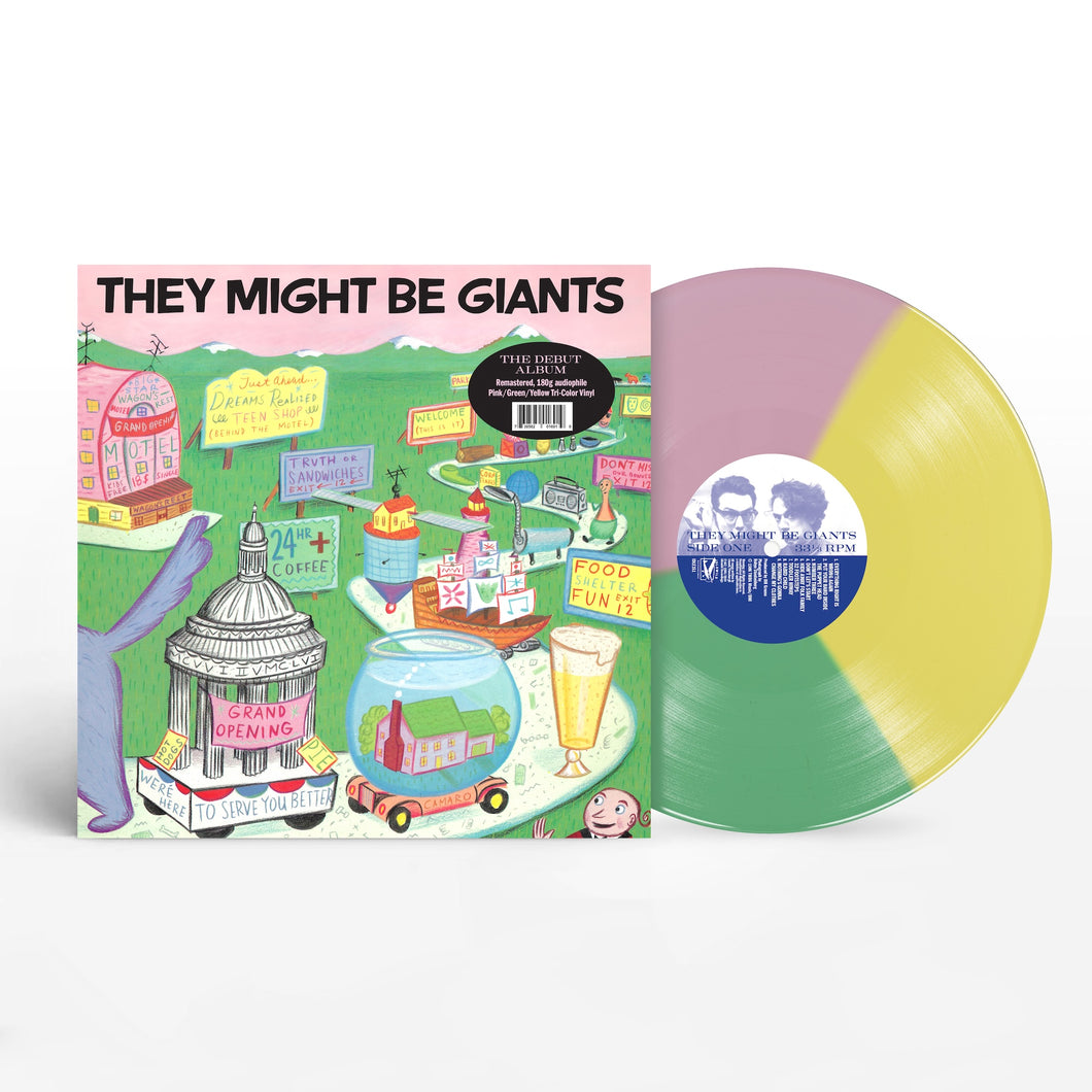 First Album Re-Issue Pink, Yellow, and Green 180g Vinyl
