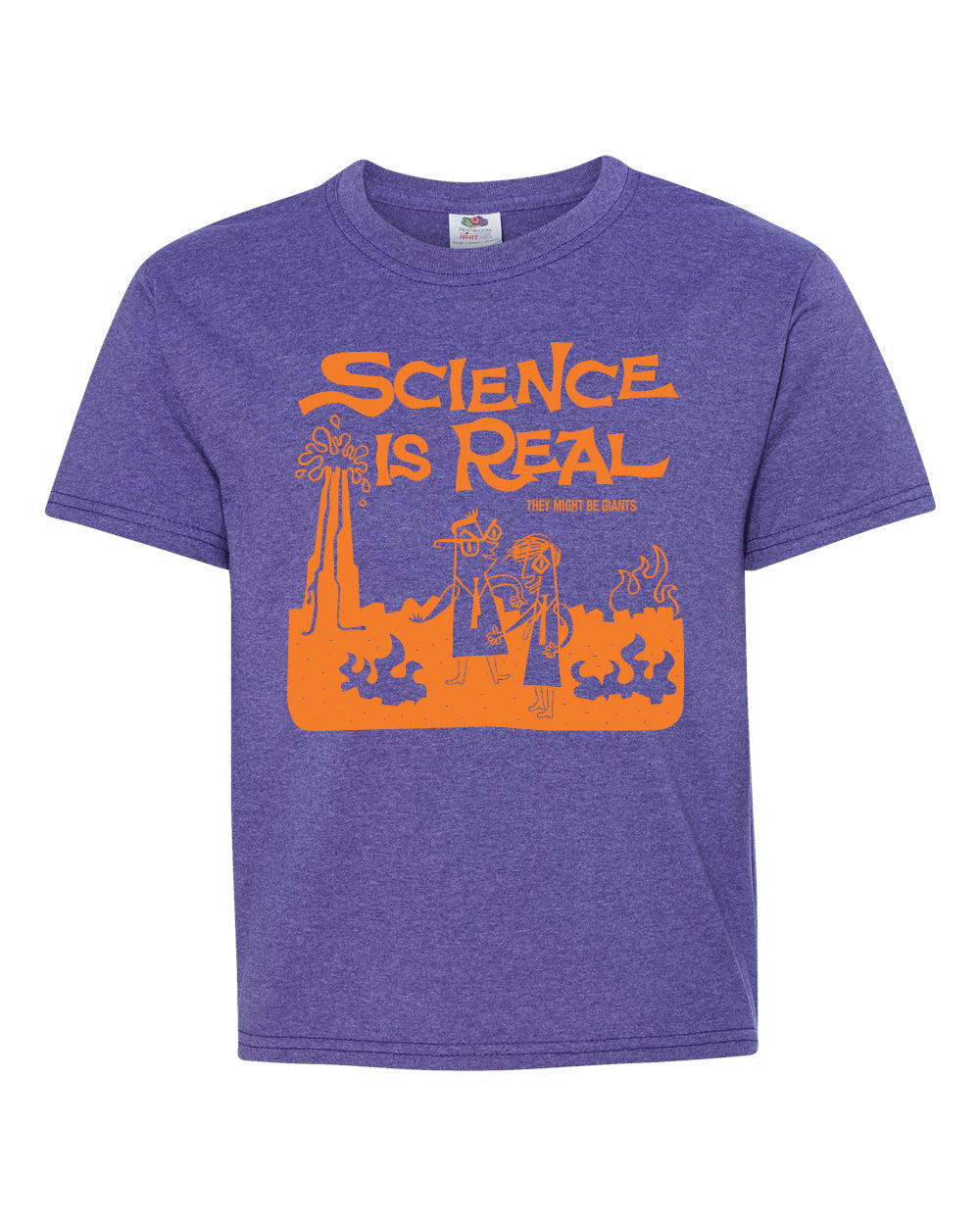 Science is Real Purple T-Shirt (Youth)