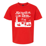 Science is Real Red T-Shirt (Youth)