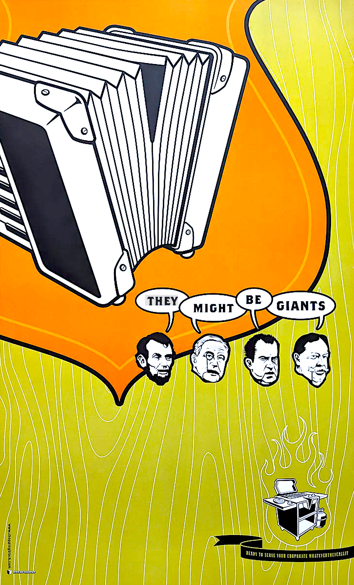 TMBG Party Poster – They Might Be Giants