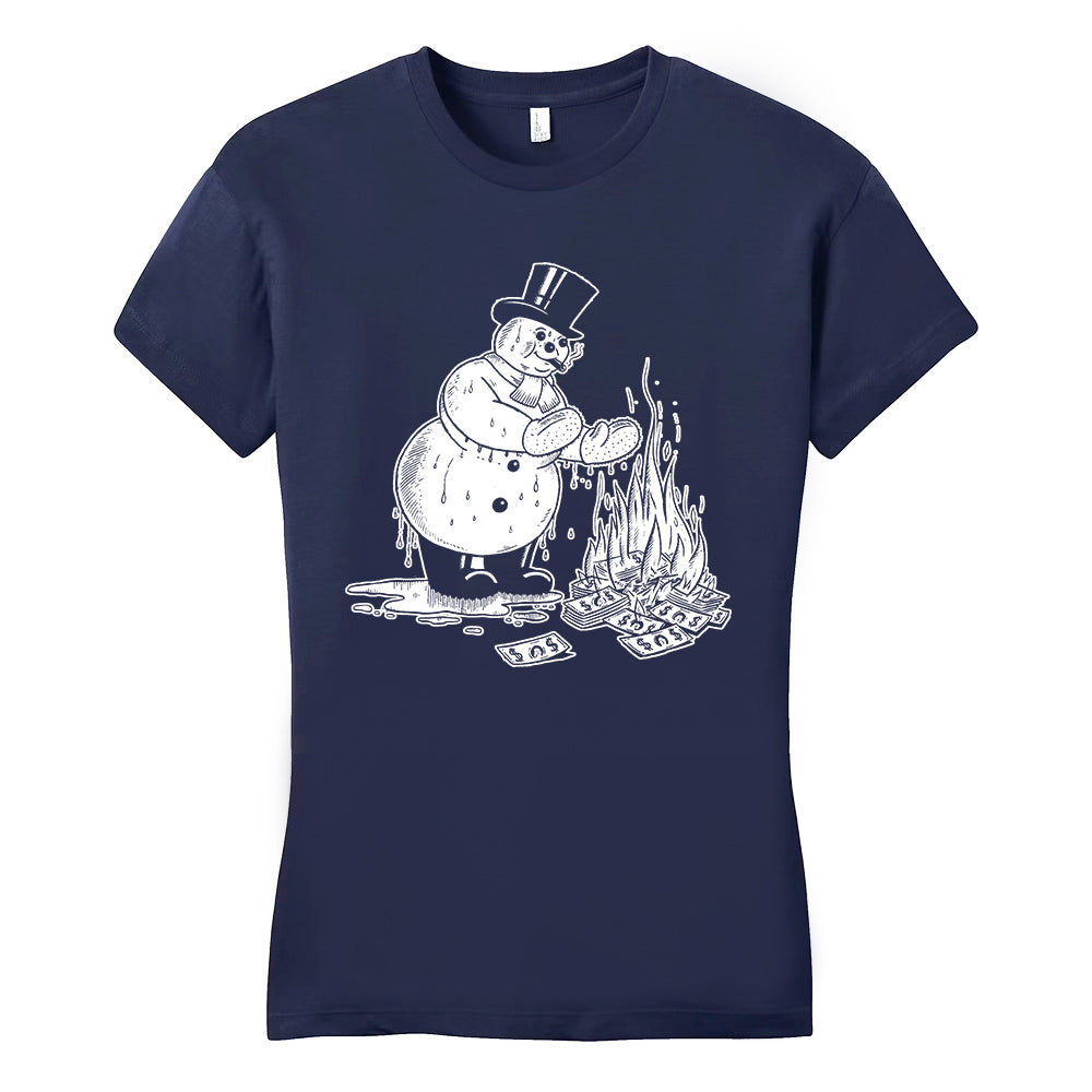 Snowman T-Shirt (Women's)