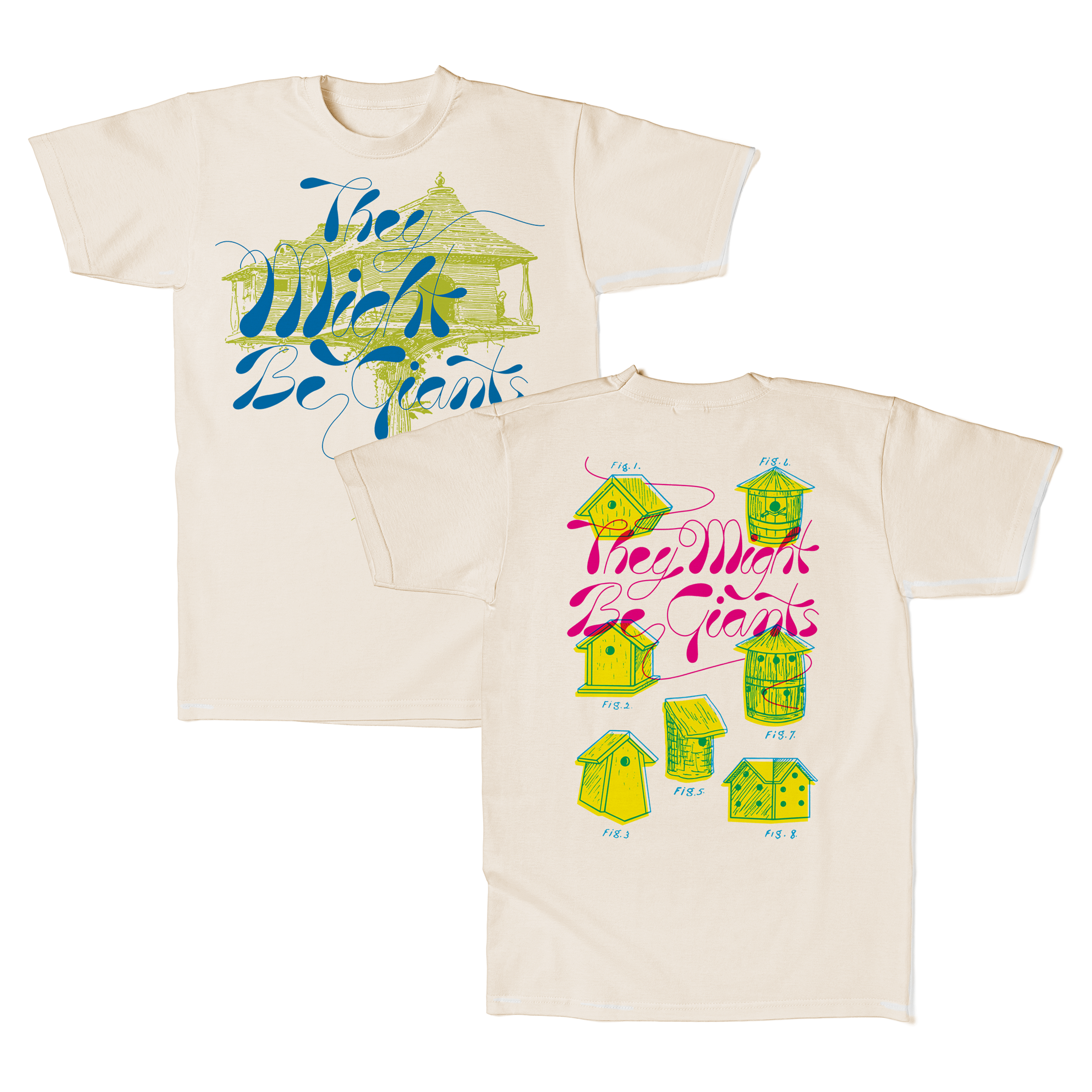 Birdhouse shirt on Oatmeal (Unisex)