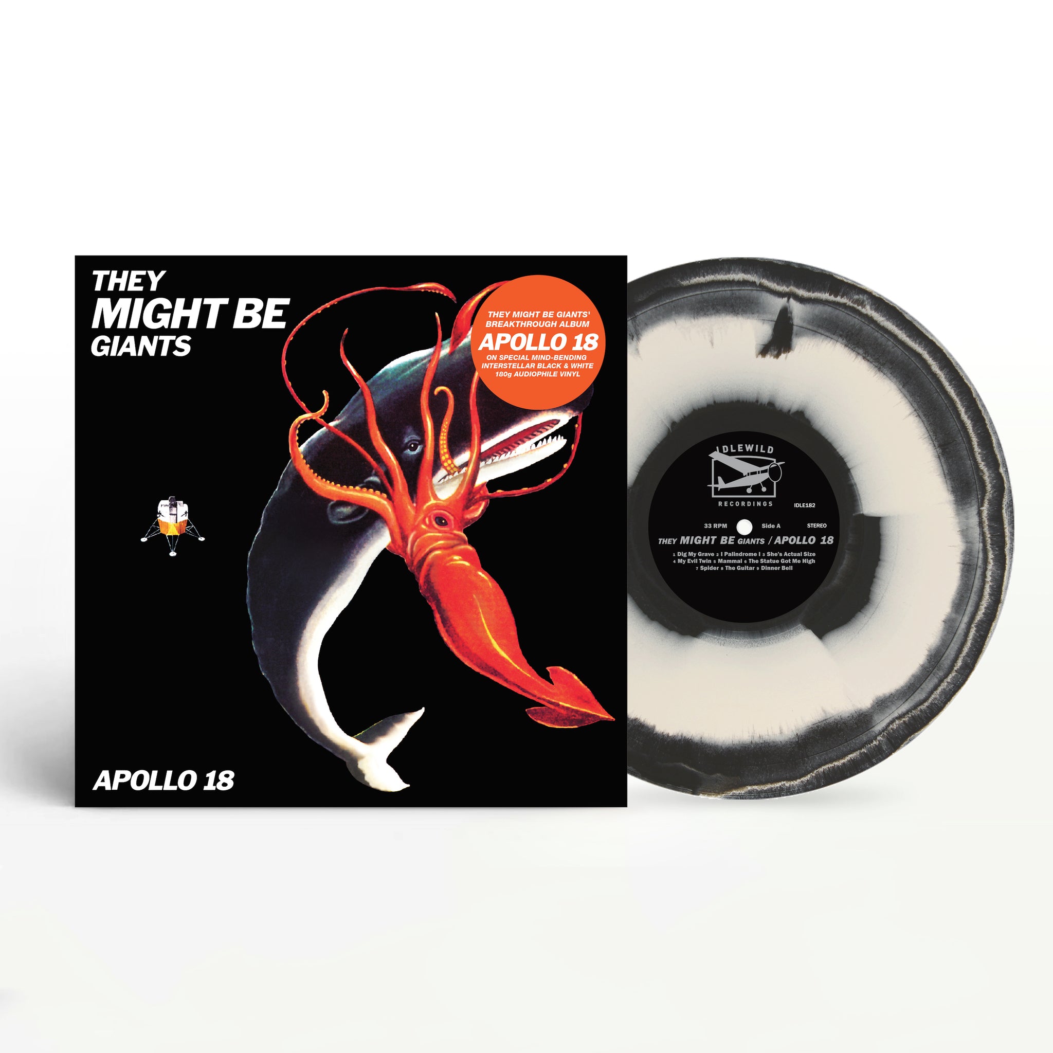 【新品】They Might Be Giants Apollo 18 Interstellar Black & White 180g LP – They Might Be