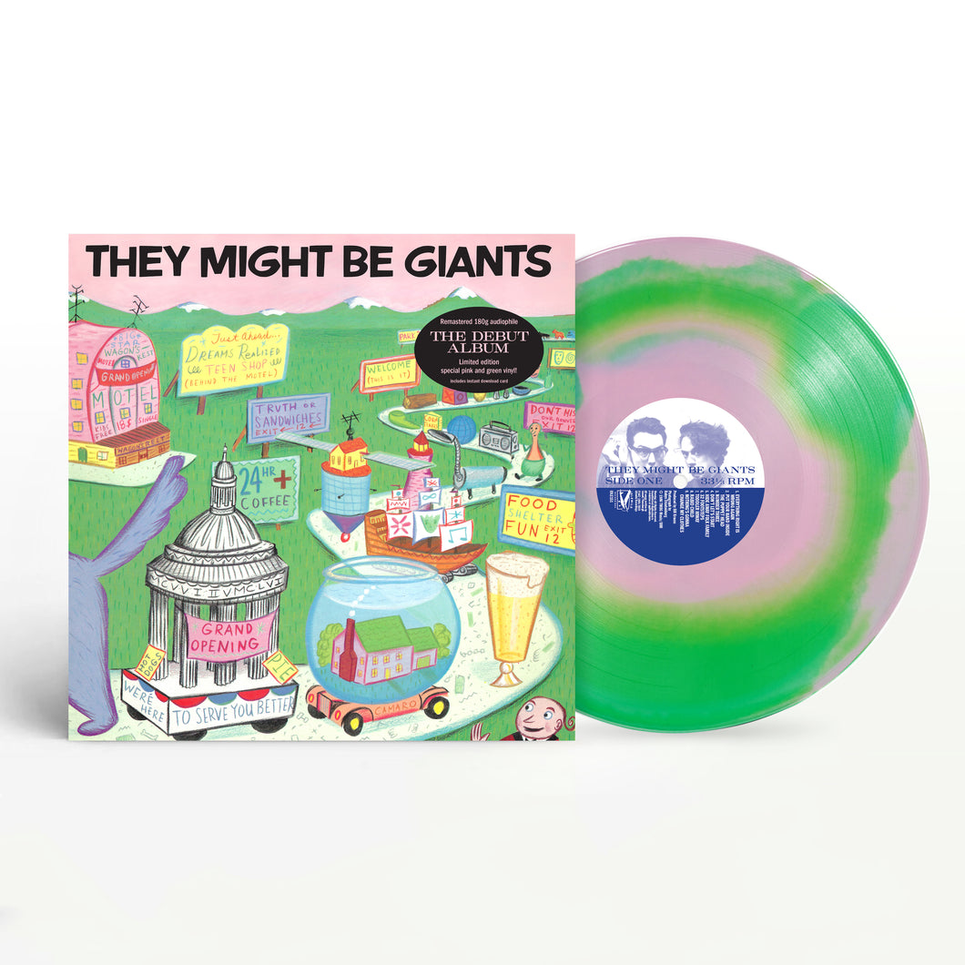 First Album Re-Issue Pink and Green 180g Vinyl