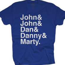 Load image into Gallery viewer, Names on Cobalt Blue (Unisex)
