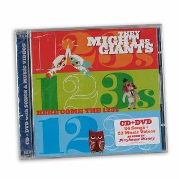 Here Come the 123s CD/DVD