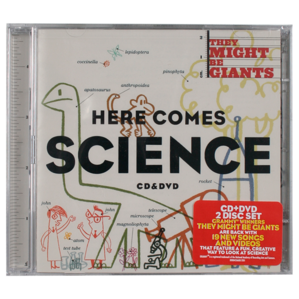 Here Comes Science CD/DVD